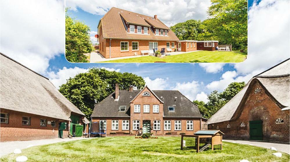 Hof Herzleuchten, Familie Groth Garding-Kirchspiel Exterior photo